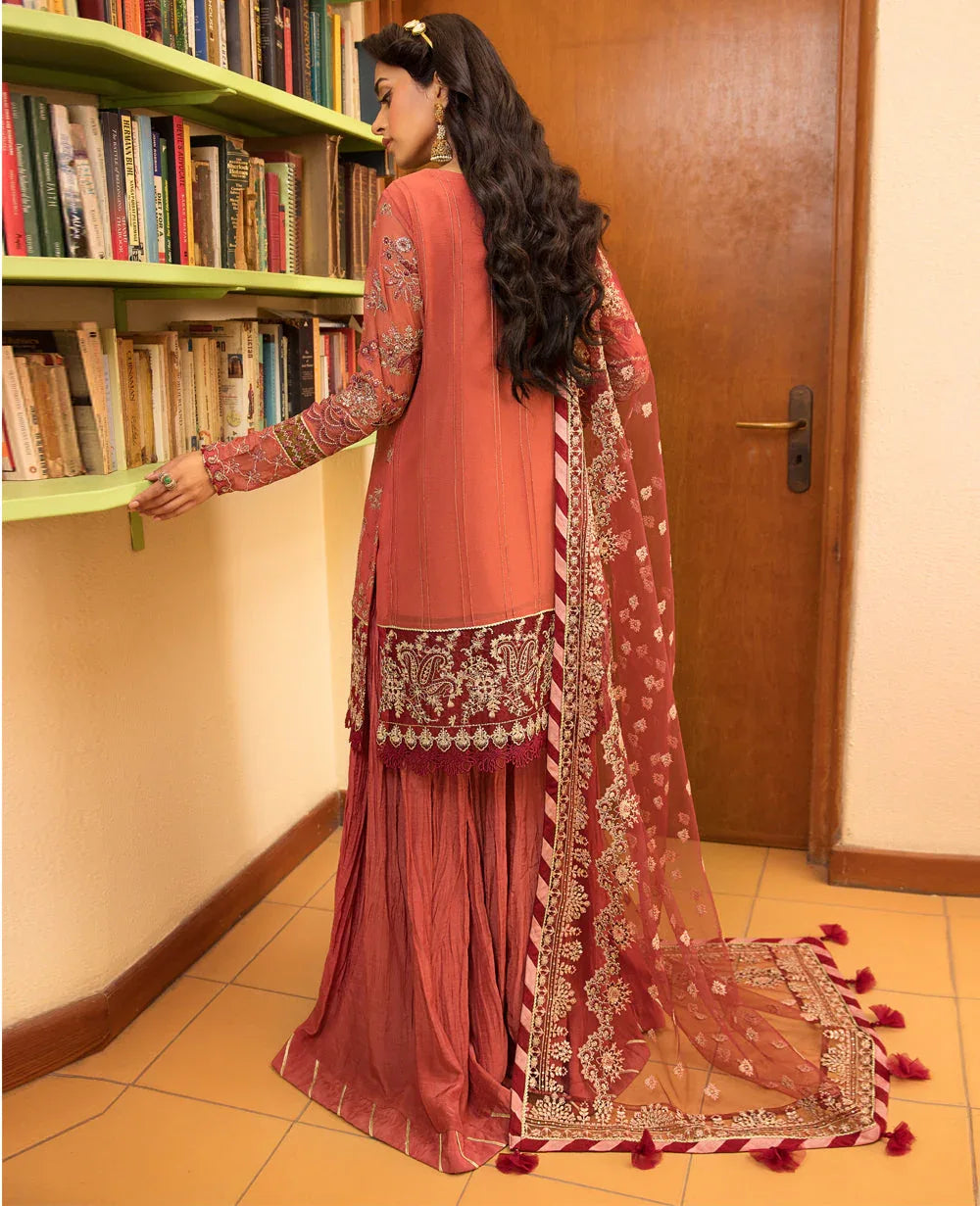 Xenia Formals | Raahi Luxury Formals | MARIE - Aqsa Fabrics