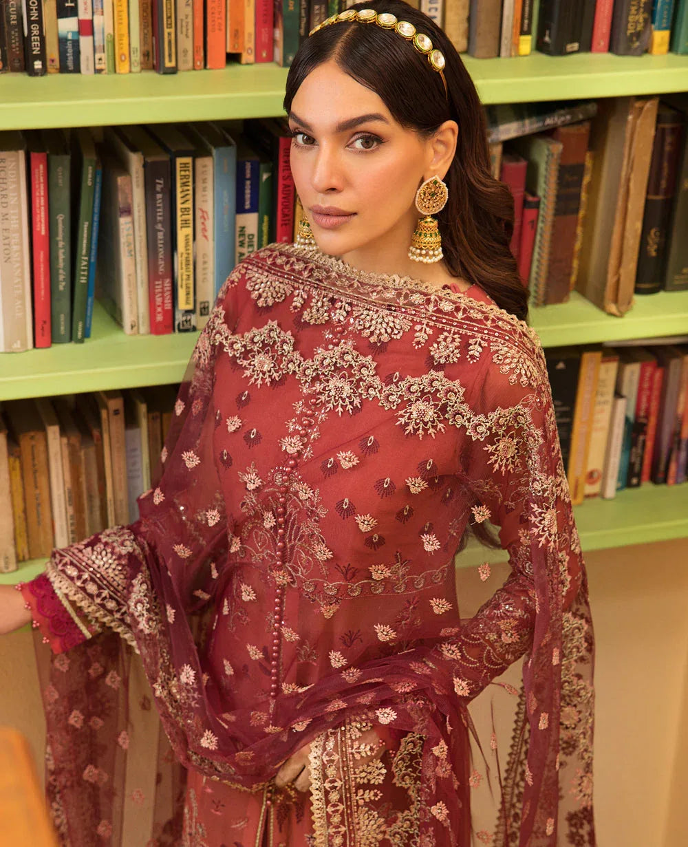 Xenia Formals | Raahi Luxury Formals | MARIE - Aqsa Fabrics