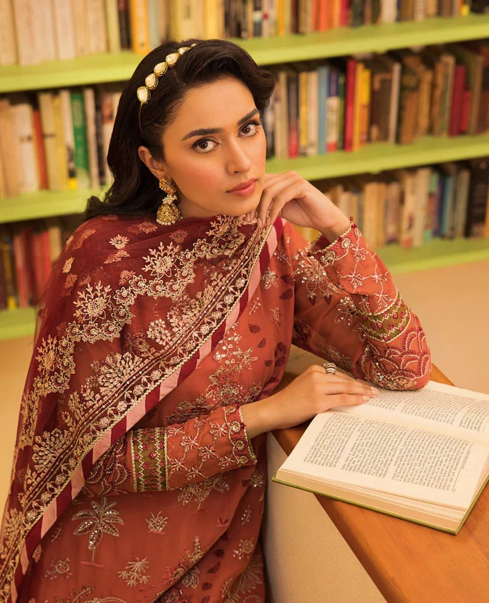 Xenia Formals | Raahi Luxury Formals | MARIE - Aqsa Fabrics