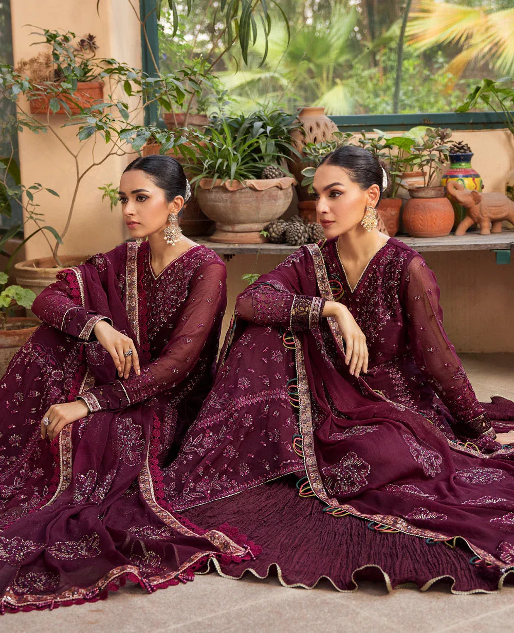 Xenia Formals | Raahi Luxury Formals | MARISA - Aqsa Fabrics
