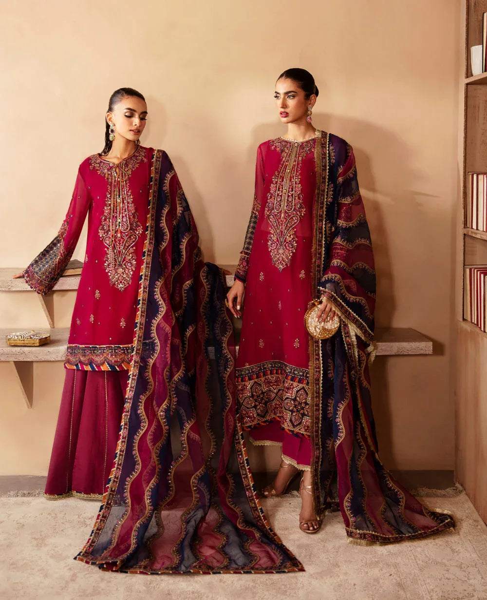 Xenia Formals | Raahi Luxury Formals | MEHKASH - Aqsa Fabrics