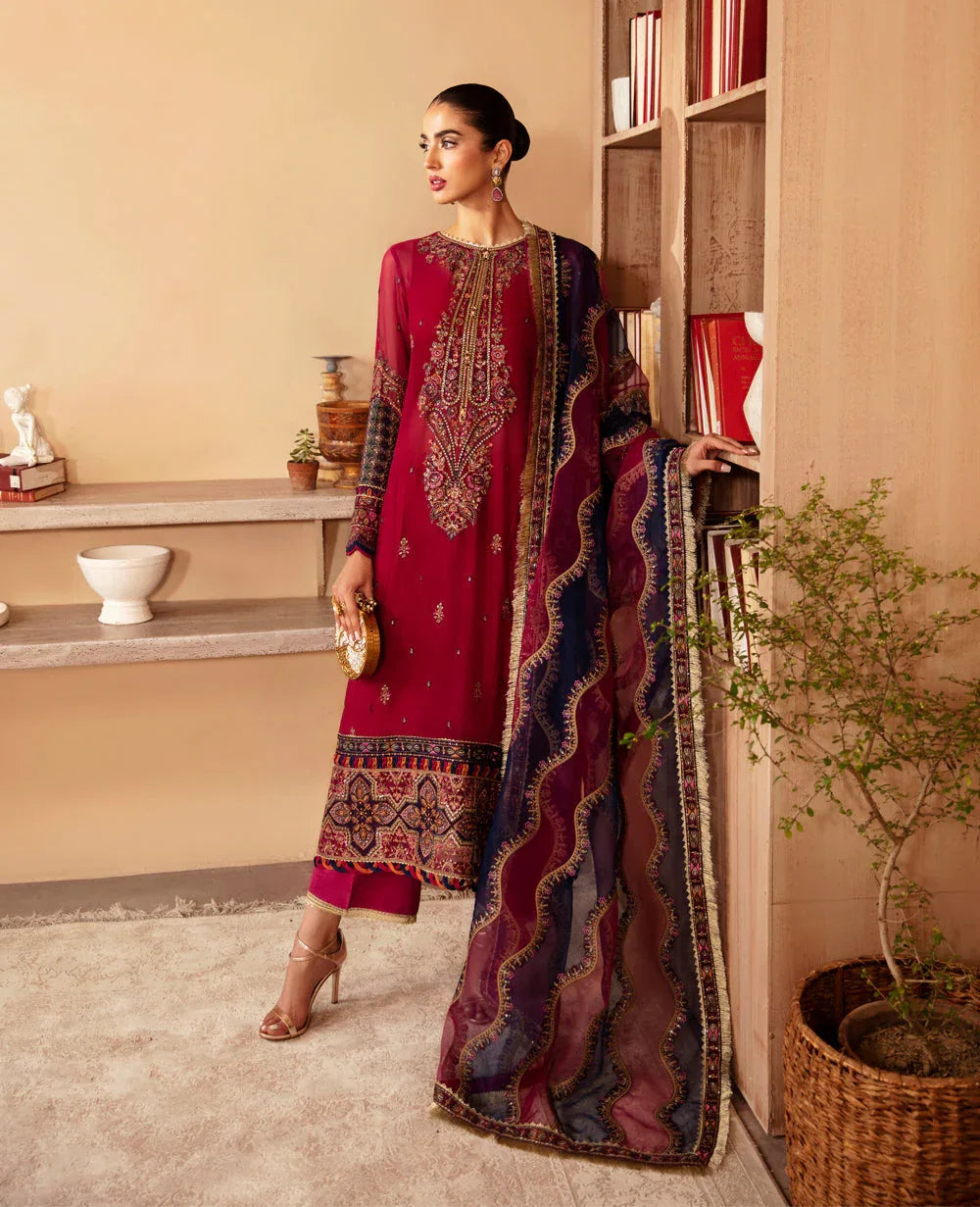 Xenia Formals | Raahi Luxury Formals | MEHKASH - Aqsa Fabrics