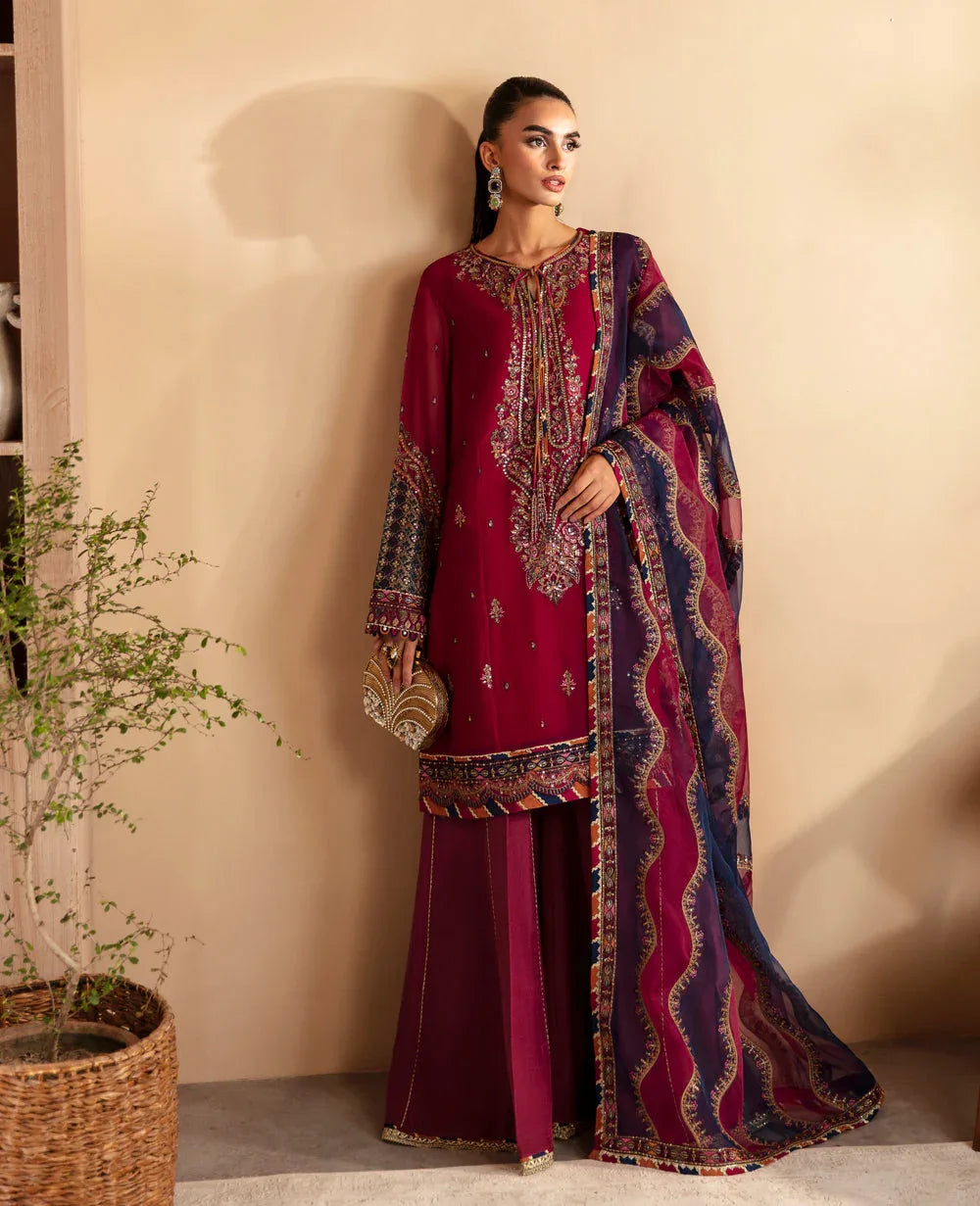 Xenia Formals | Raahi Luxury Formals | MEHKASH - Aqsa Fabrics