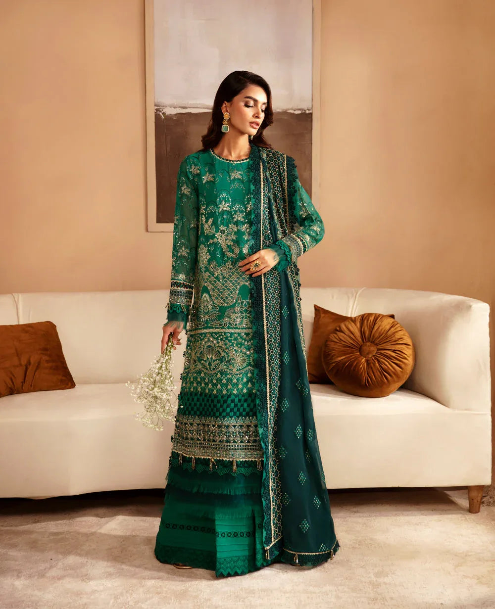 Xenia Formals | Raahi Luxury Formals | MIRAI - Aqsa Fabrics