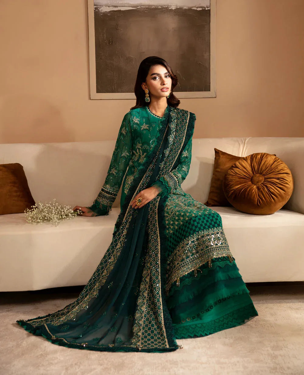 Xenia Formals | Raahi Luxury Formals | MIRAI - Aqsa Fabrics