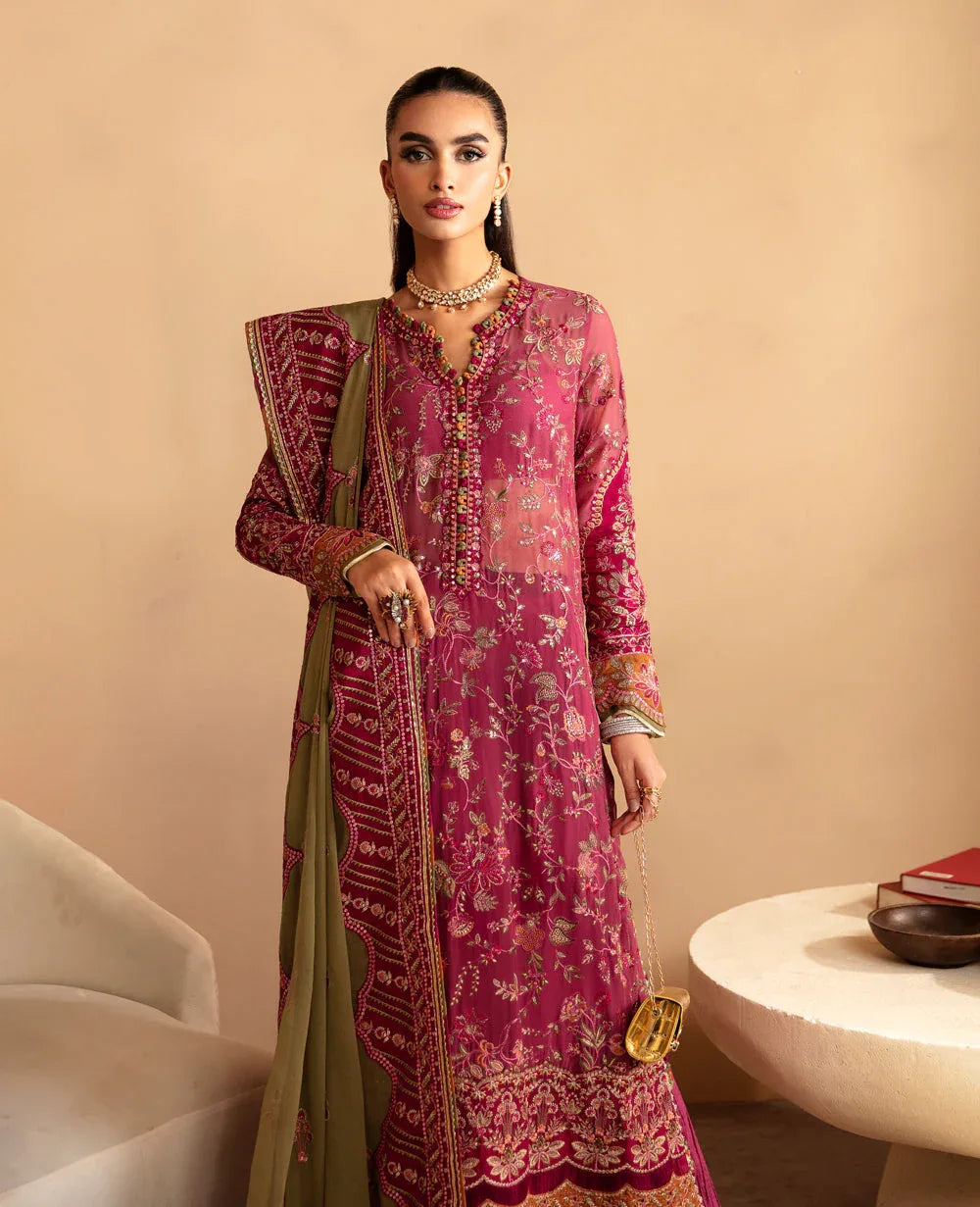 Xenia Formals | Raahi Luxury Formals | NALIKA - Aqsa Fabrics