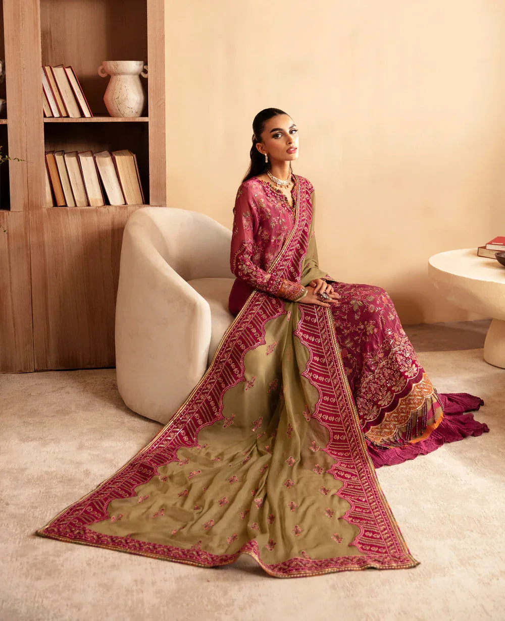 Xenia Formals | Raahi Luxury Formals | NALIKA - Aqsa Fabrics