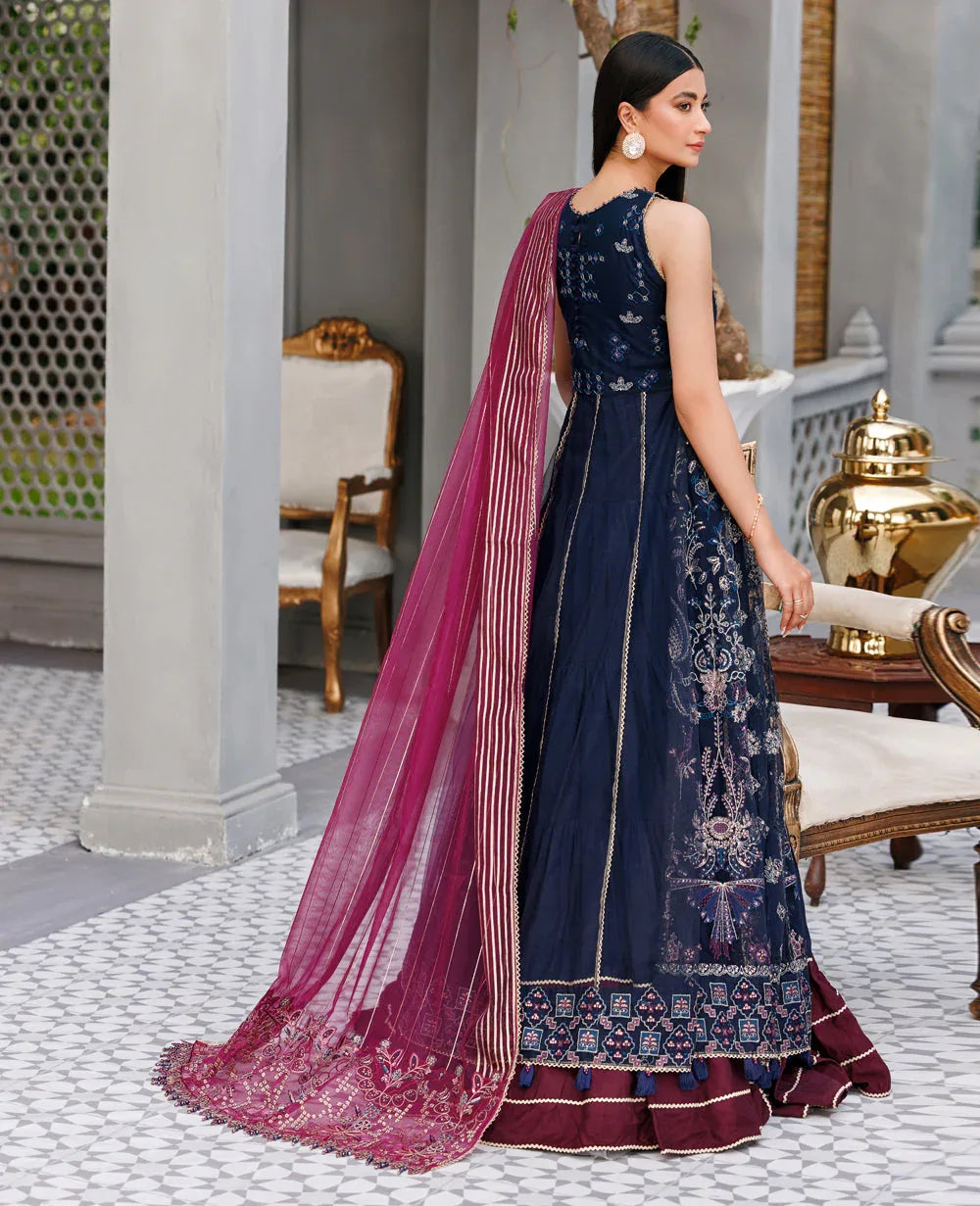Xenia Formals | Raahi Luxury Formals | NAMAR - Aqsa Fabrics