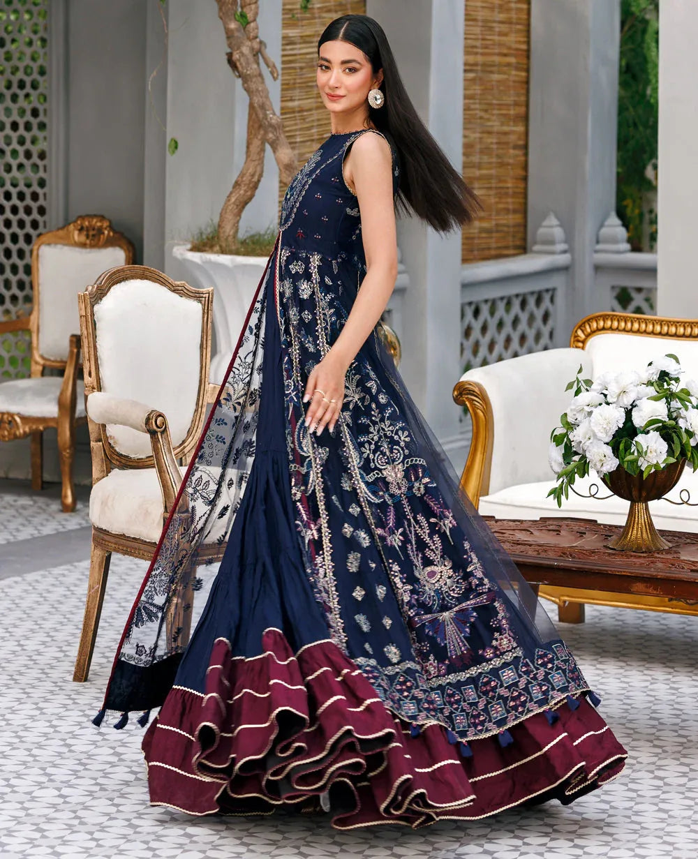 Xenia Formals | Raahi Luxury Formals | NAMAR - Aqsa Fabrics
