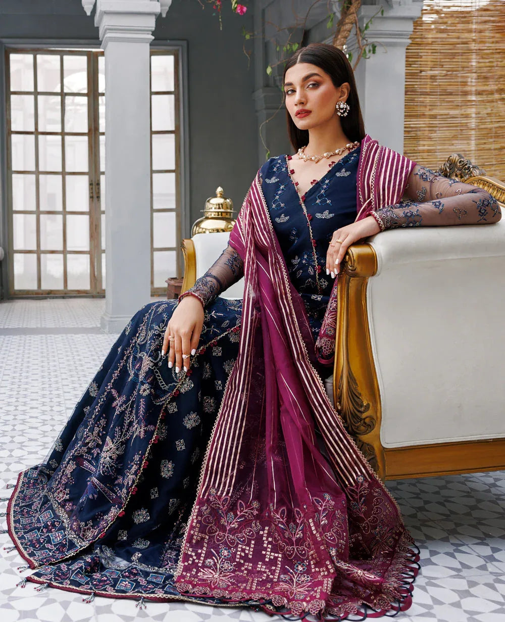 Xenia Formals | Raahi Luxury Formals | NAMAR - Aqsa Fabrics