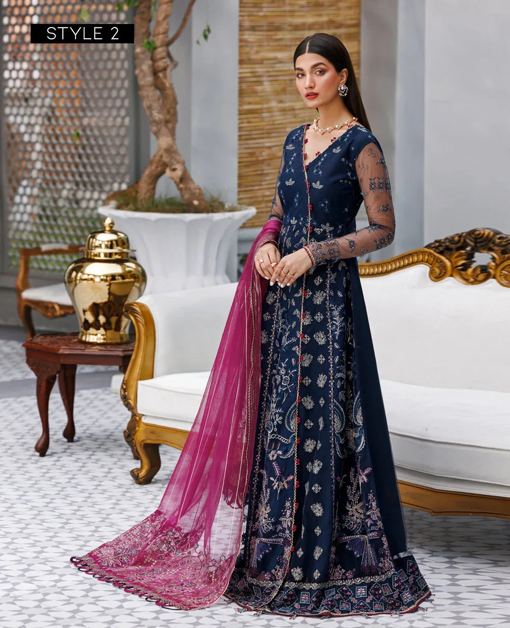Xenia Formals | Raahi Luxury Formals | NAMAR - Aqsa Fabrics