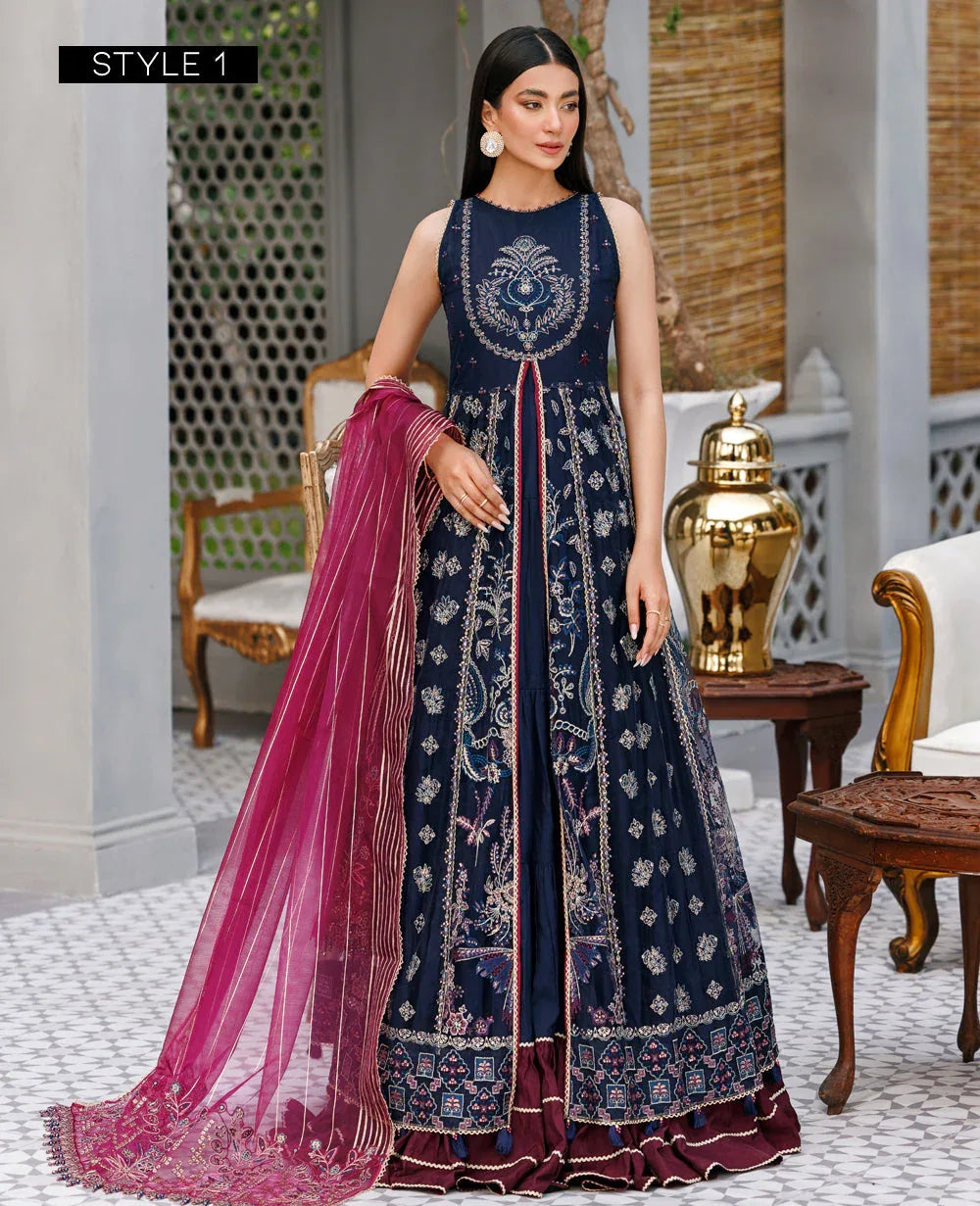 Xenia Formals | Raahi Luxury Formals | NAMAR - Aqsa Fabrics