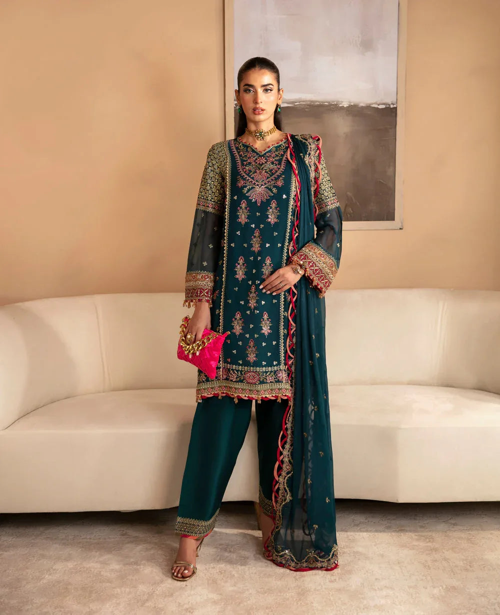 Xenia Formals | Raahi Luxury Formals | NEHMAT - Aqsa Fabrics