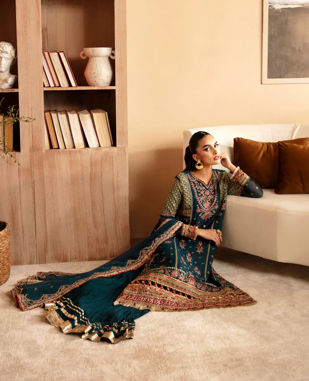 Xenia Formals | Raahi Luxury Formals | NEHMAT - Aqsa Fabrics