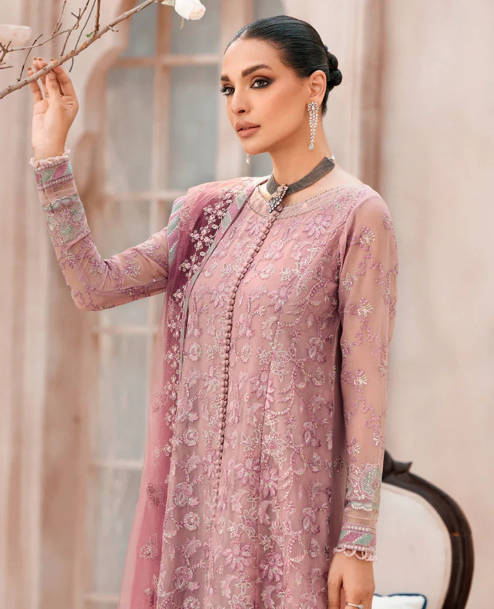 Xenia Formals | Raahi Luxury Formals | NIZHA - Aqsa Fabrics
