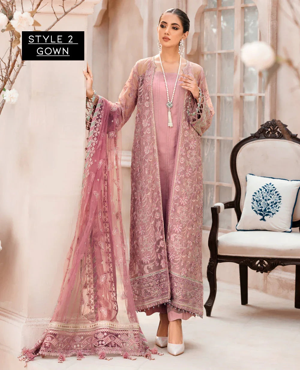 Xenia Formals | Raahi Luxury Formals | NIZHA - Aqsa Fabrics