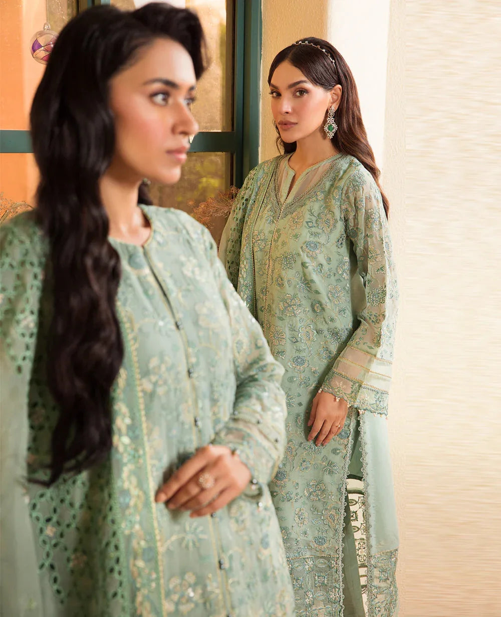 Xenia Formals | Raahi Luxury Formals | OLGA - Aqsa Fabrics