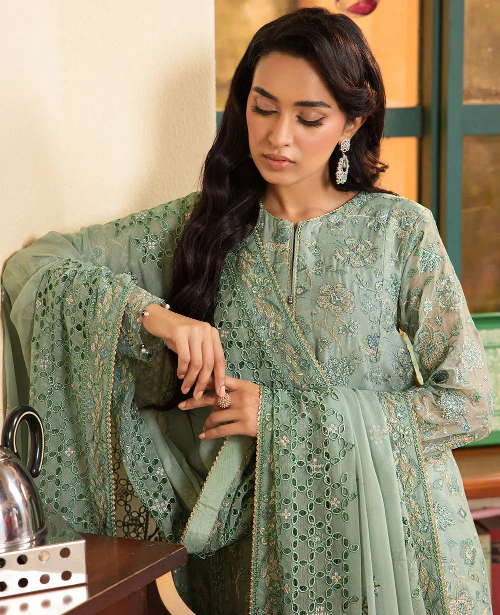 Xenia Formals | Raahi Luxury Formals | OLGA - Aqsa Fabrics