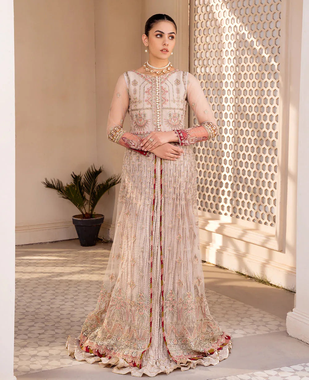 Xenia Formals | Raahi Luxury Formals | SHERMINA - Aqsa Fabrics