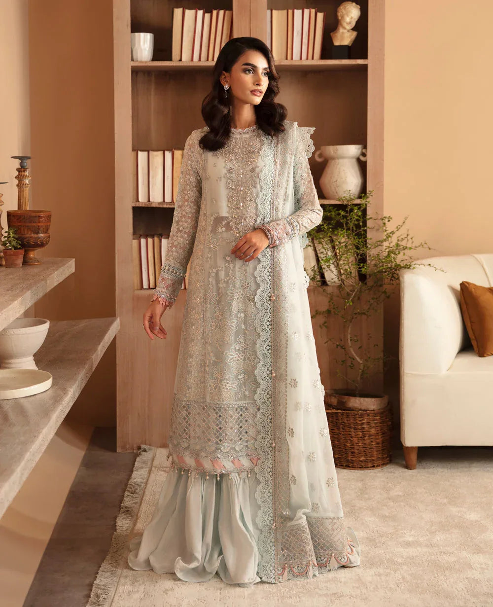 Xenia Formals | Raahi Luxury Formals | SYLVAN - Aqsa Fabrics