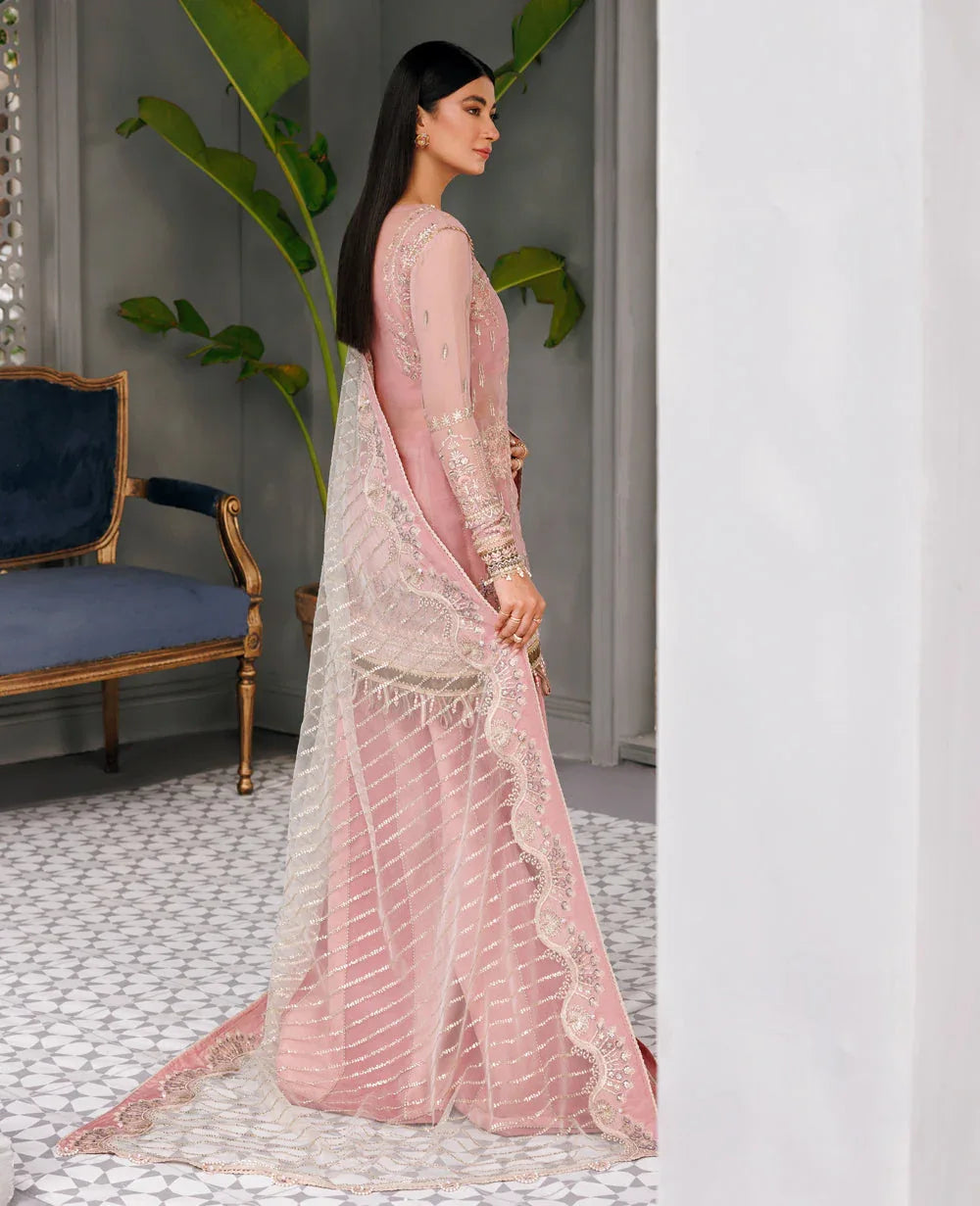 Xenia Formals | Raahi Luxury Formals | TAUPE - Aqsa Fabrics