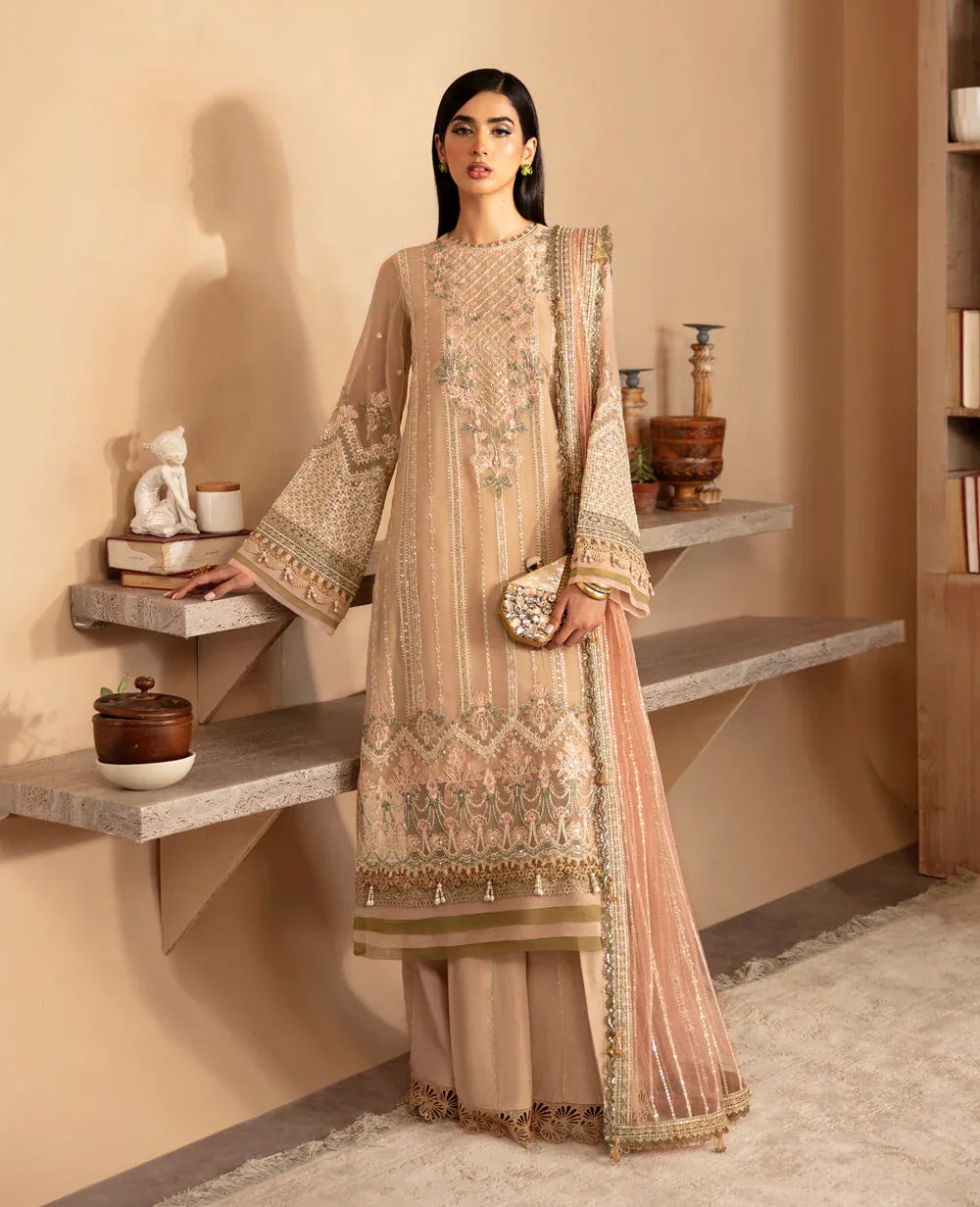 Xenia Formals | Raahi Luxury Formals | TOYAM - Aqsa Fabrics