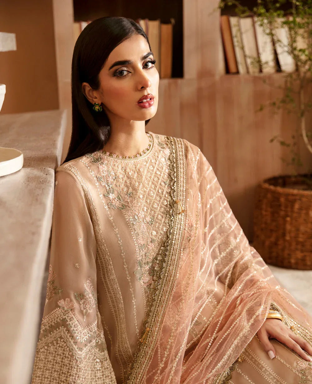 Xenia Formals | Raahi Luxury Formals | TOYAM - Aqsa Fabrics