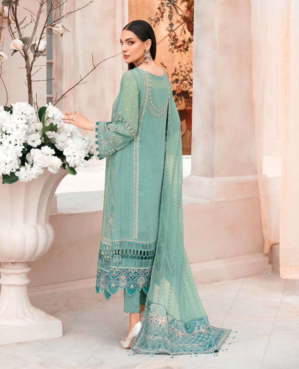 Xenia Formals | Raahi Luxury Formals | VEJAH - Aqsa Fabrics