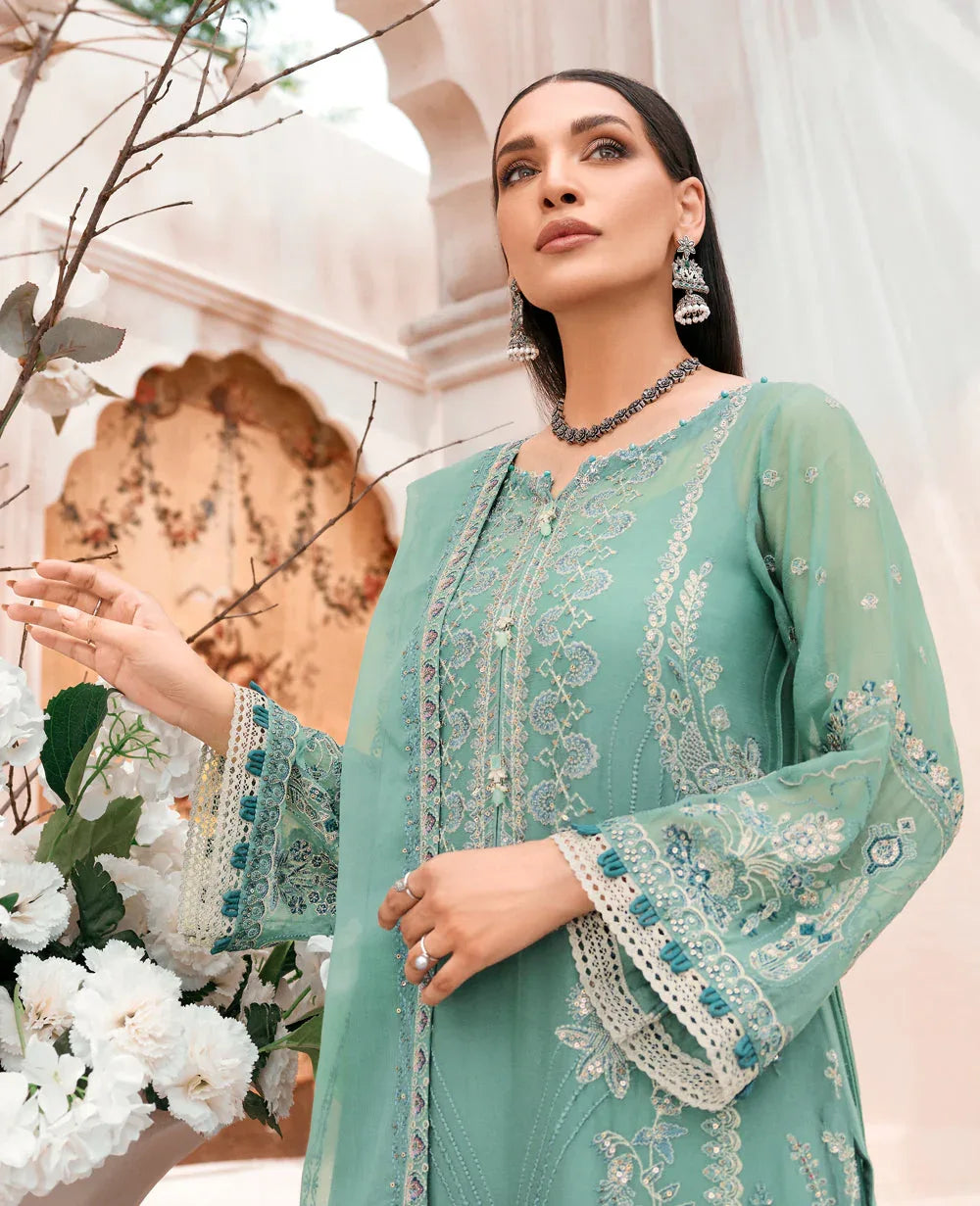 Xenia Formals | Raahi Luxury Formals | VEJAH - Aqsa Fabrics