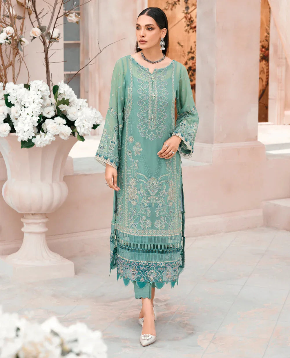 Xenia Formals | Raahi Luxury Formals | VEJAH - Aqsa Fabrics
