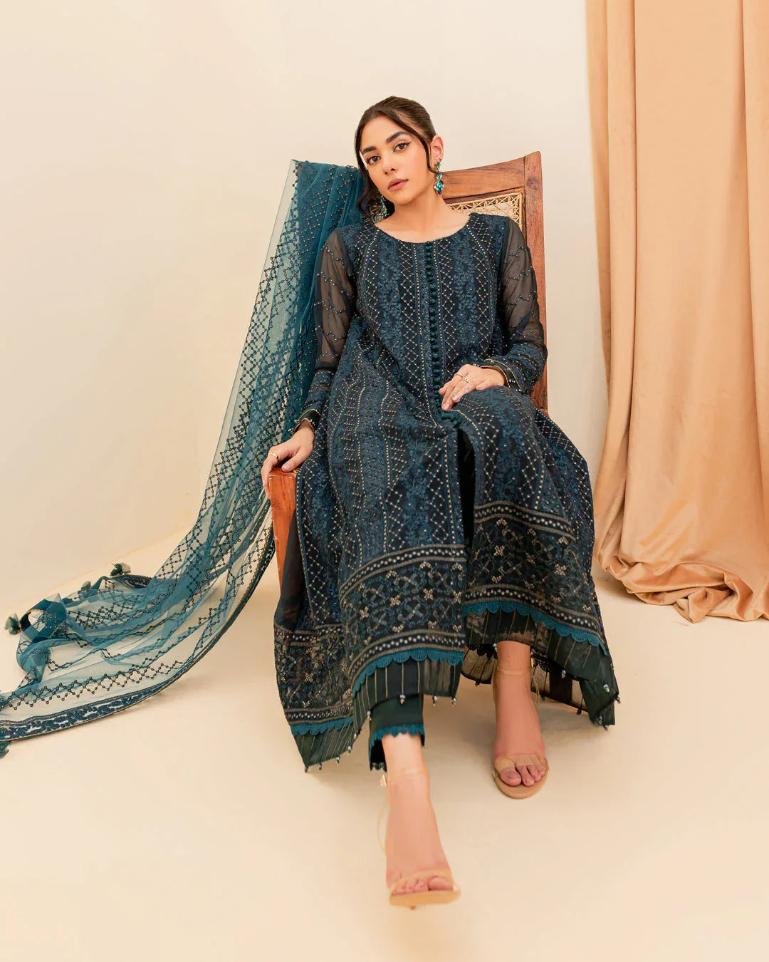 Xenia Formals | Ready To Wear Dresses | PERIDOT - Aqsa Fabrics