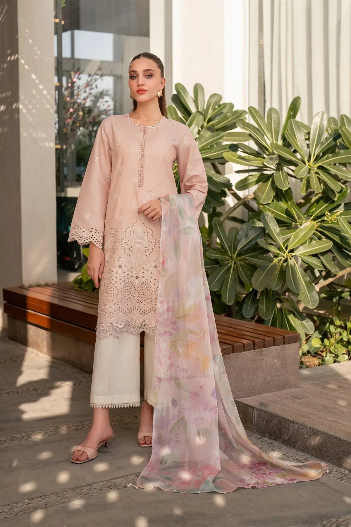 Xenia Formals | Summer Away 25 | FLAMINGO - Aqsa Fabrics