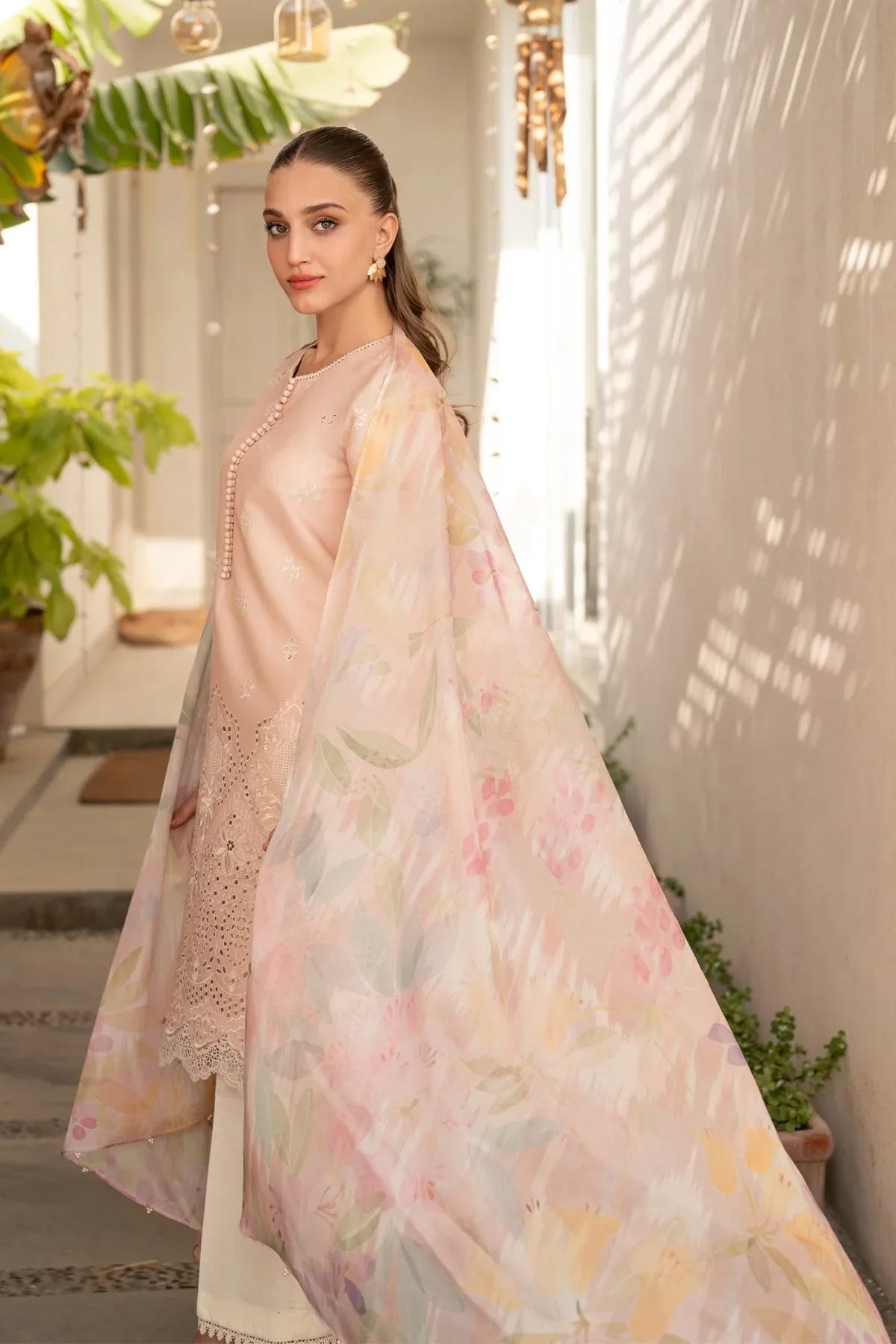 Xenia Formals | Summer Away 25 | FLAMINGO - Aqsa Fabrics