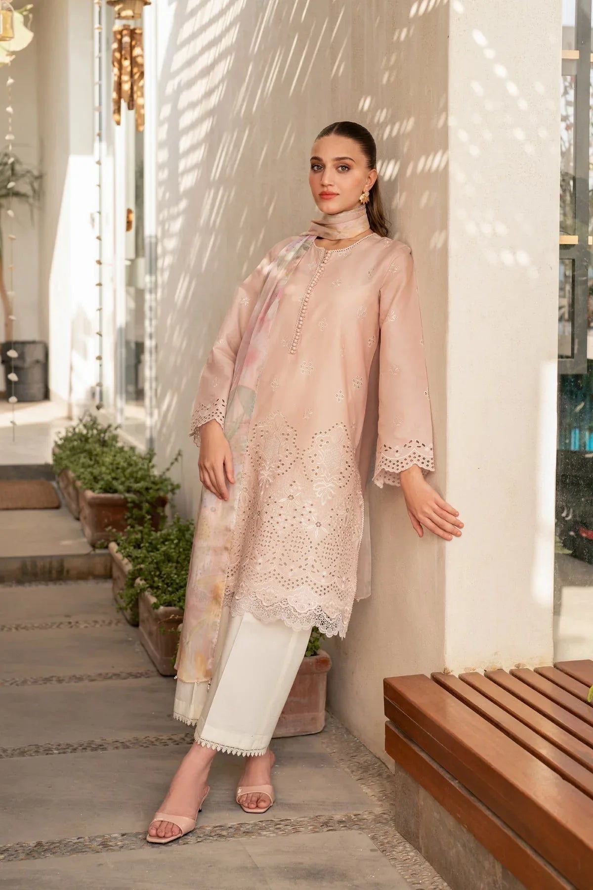 Xenia Formals | Summer Away 25 | FLAMINGO - Aqsa Fabrics