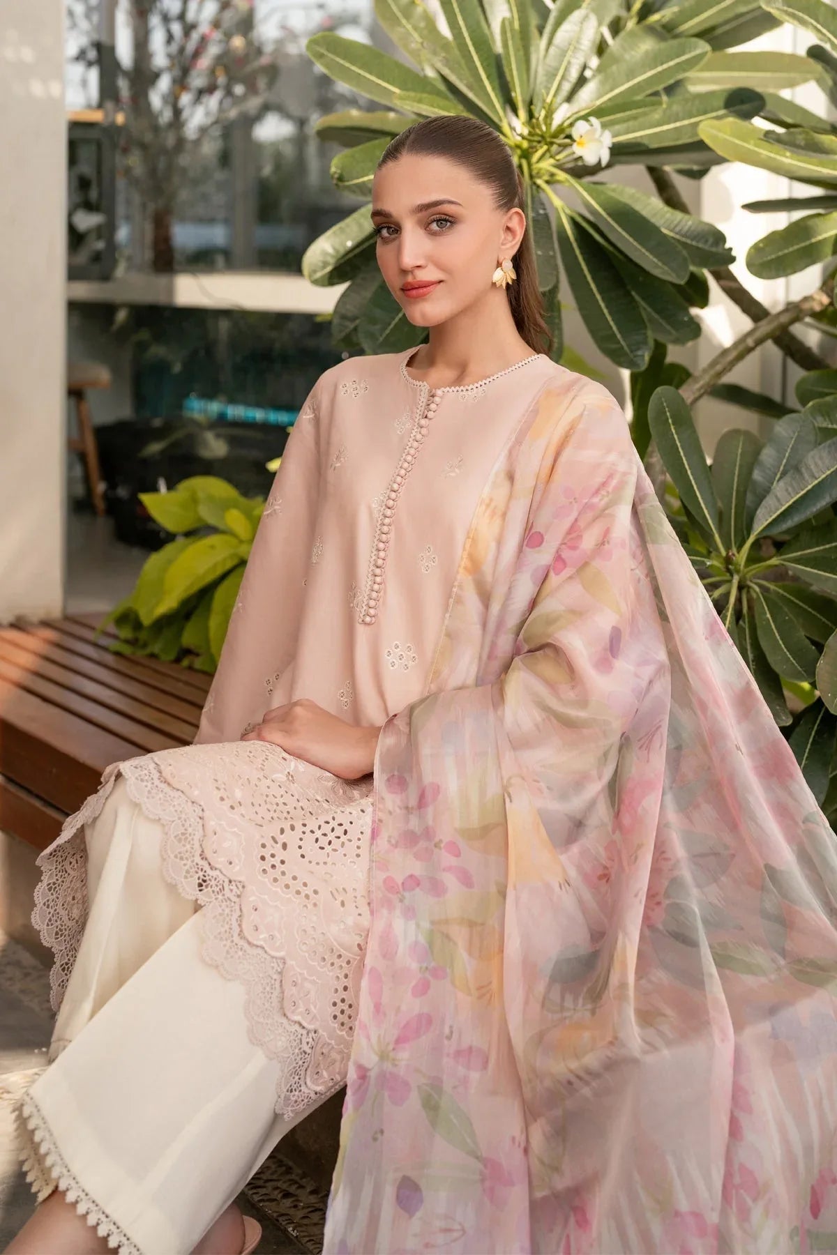 Xenia Formals | Summer Away 25 | FLAMINGO - Aqsa Fabrics