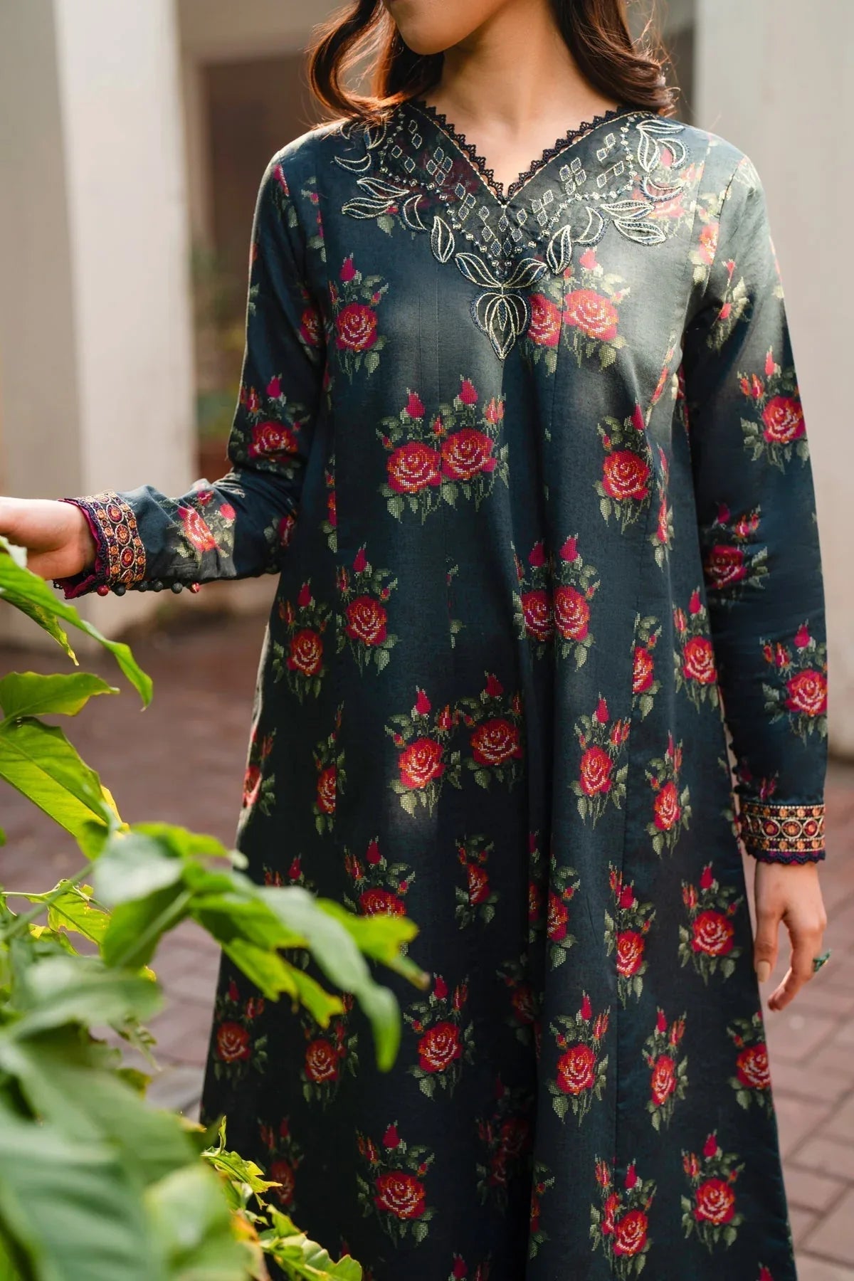 Xenia Formals | Summer Away 25 | FLEURIS - Aqsa Fabrics