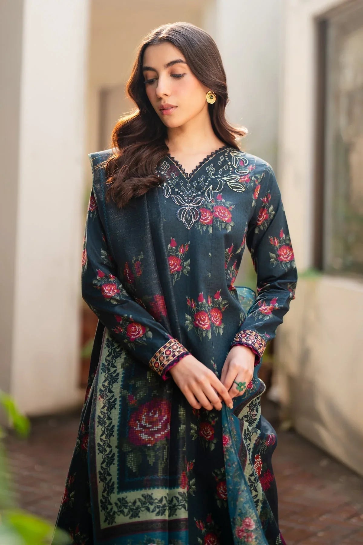 Xenia Formals | Summer Away 25 | FLEURIS - Aqsa Fabrics