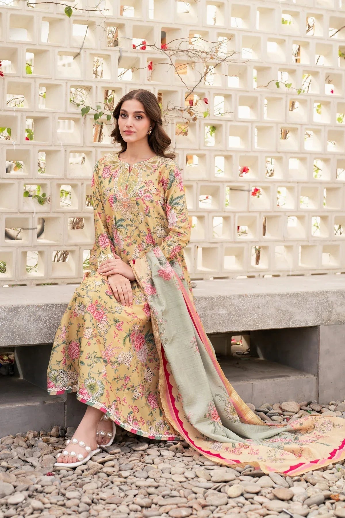 Xenia Formals | Summer Away 25 | SUN - Aqsa Fabrics