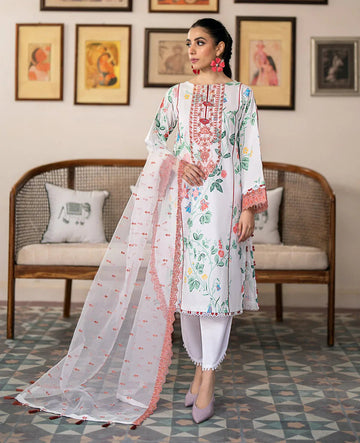 Xenia Formals | Summer Soiree Lawn | PAULO - Aqsa Fabrics