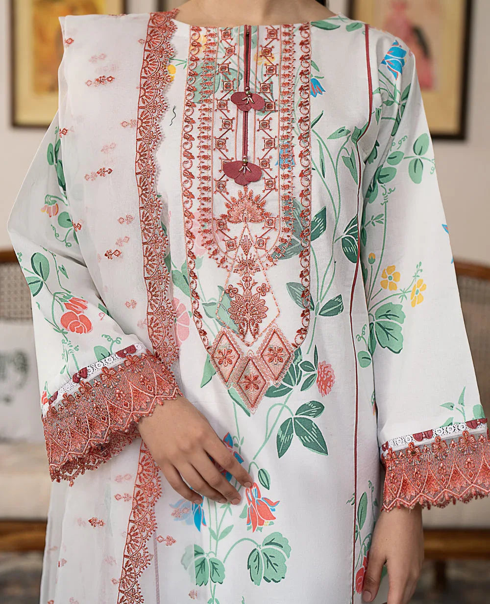 Xenia Formals | Summer Soiree Lawn | PAULO - Aqsa Fabrics