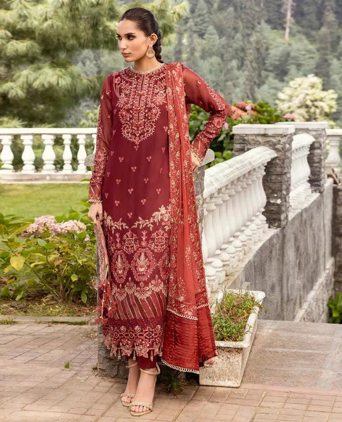 Xenia Formals | Zahra Luxury Formals 23 | Maheer - Aqsa Fabrics