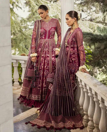 Xenia Formals | Zahra Luxury Formals 23 | Marah - Aqsa Fabrics