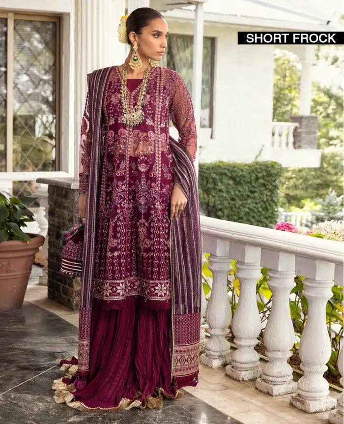 Xenia Formals | Zahra Luxury Formals 23 | Marah - Aqsa Fabrics