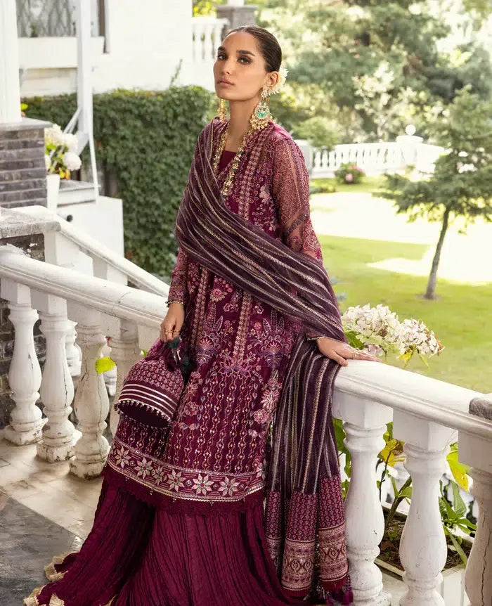 Xenia Formals | Zahra Luxury Formals 23 | Marah - Aqsa Fabrics