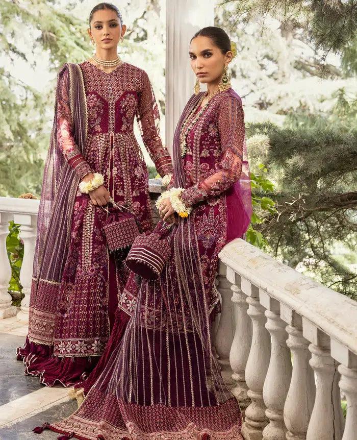 Xenia Formals | Zahra Luxury Formals 23 | Marah - Aqsa Fabrics