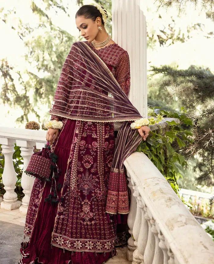 Xenia Formals | Zahra Luxury Formals 23 | Marah - Aqsa Fabrics