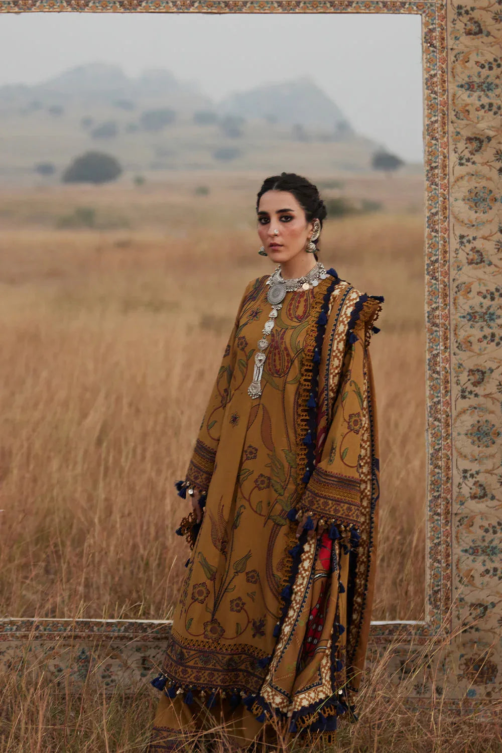 Saira Rizwan | Winter Khaddar 25 | LALEH-SRW25-07 - Aqsa Fabrics