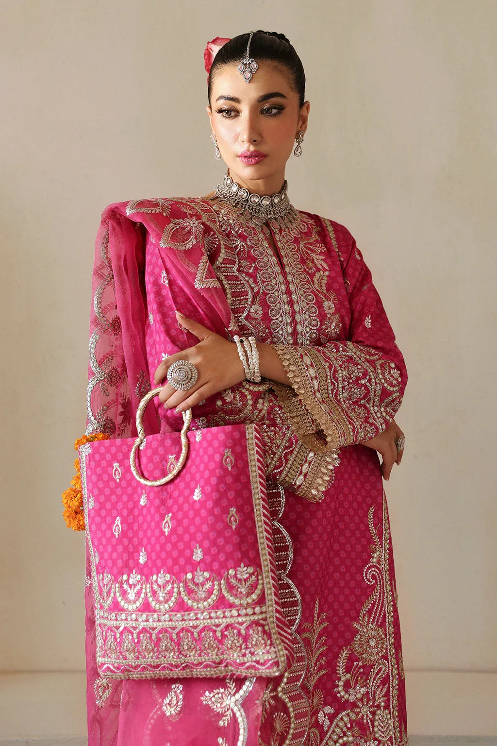 Afrozeh | Shehnai Wedding Formal | Yasmin - Aqsa Fabrics