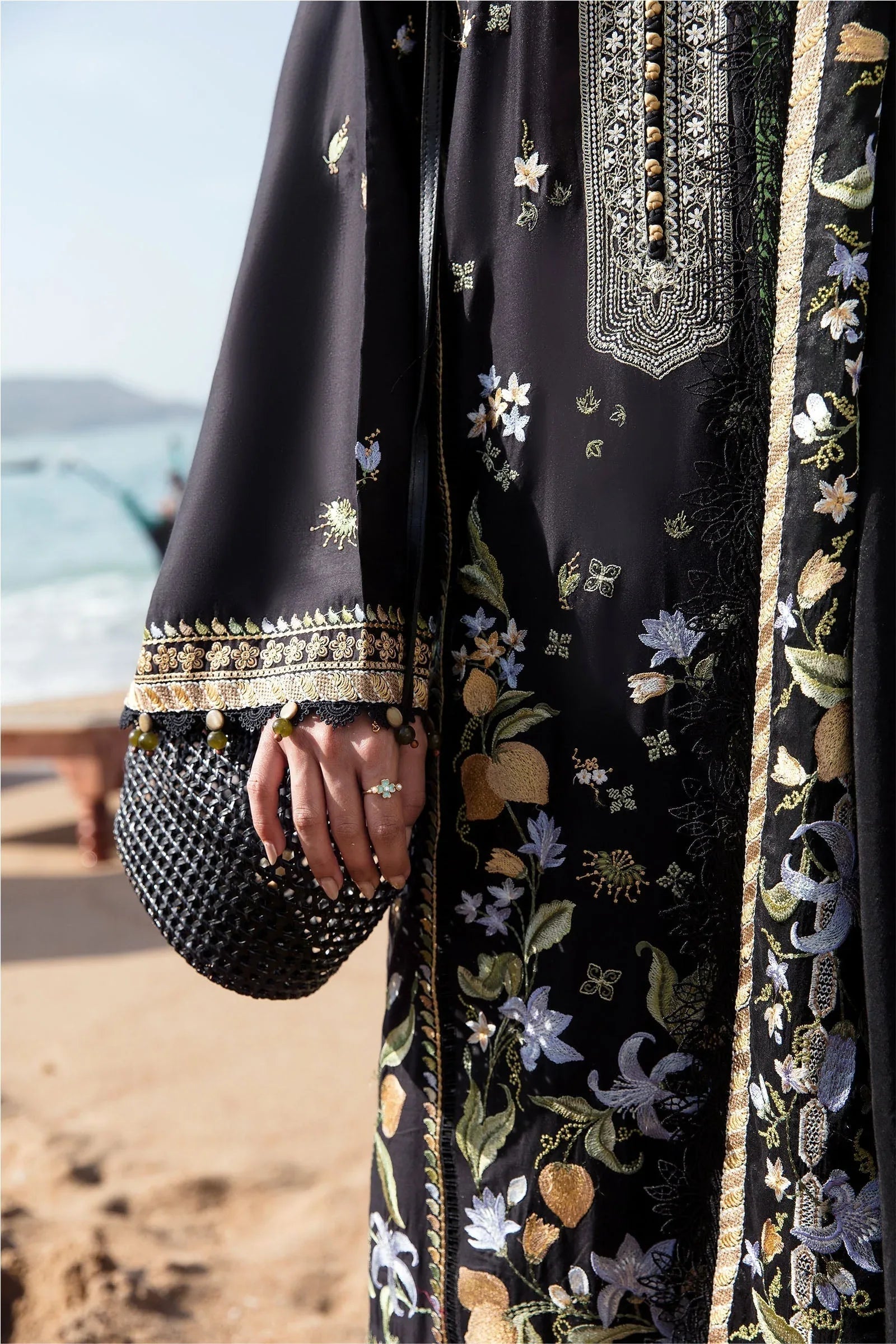 ZAHA LUXURY LAWN LEYA (ZL23-07 B) - Aqsa Fabrics