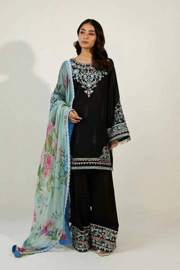 ZARA SHAHJAHAN-ZCE23-10A-COCO LAWN VOLUME ll 2023 - Aqsa Fabrics